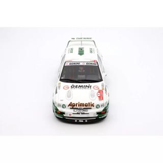 FORD ESCORT RS COSWORTH GR.A WHITE B. THIRY Rally Europe SAN REMO 1994 OttO mobile 1:18 Resinemodell (Türen, Motorhaube... nicht zu öffnen!)